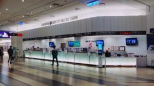Bus station