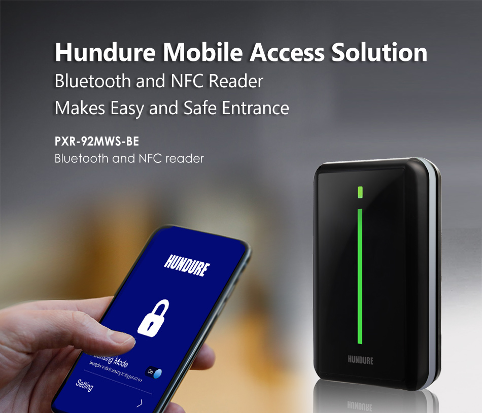 Hundure Mobile Access Solution – Bluetooth and NFC Reader Makes Easy and Safe Entrance! 1 news en 007 1