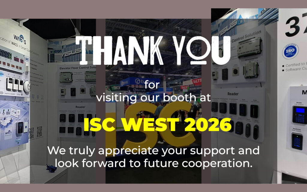 ISC WEST 2026 Thank you card 16x10 1
